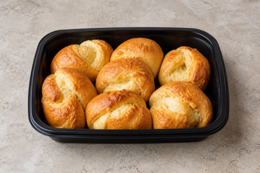Photorealistic IT Cheese bread roll bakery P06 food image by VDAMO