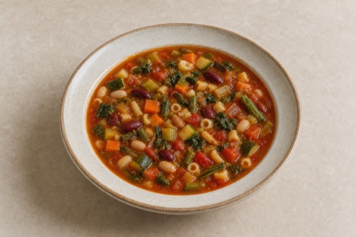 Photorealistic Minestrone P08 food image by VDAMO