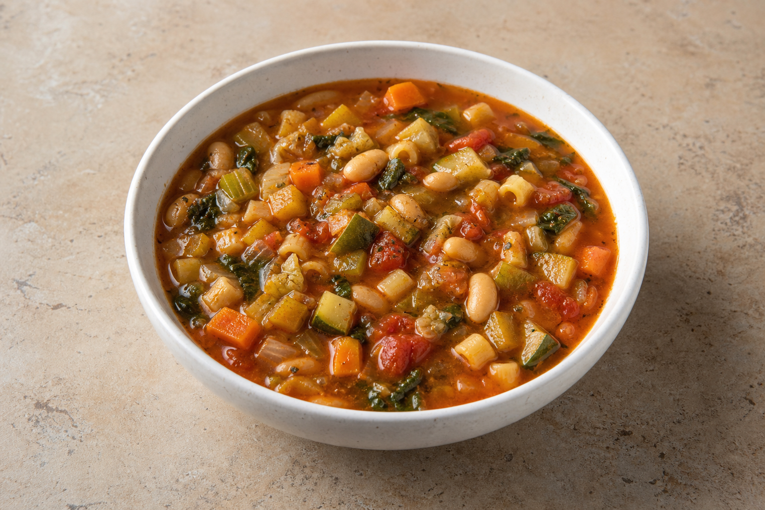 Photorealistic Minestrone P09 food image by VDAMO