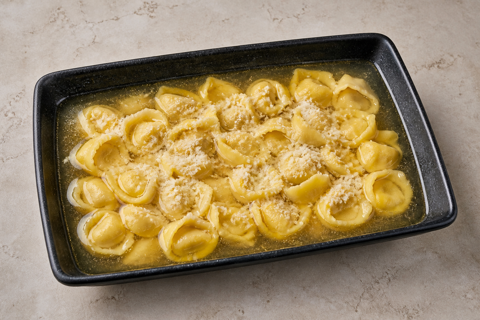 Photorealistic Tortellini in brodo P02 food image by VDAMO