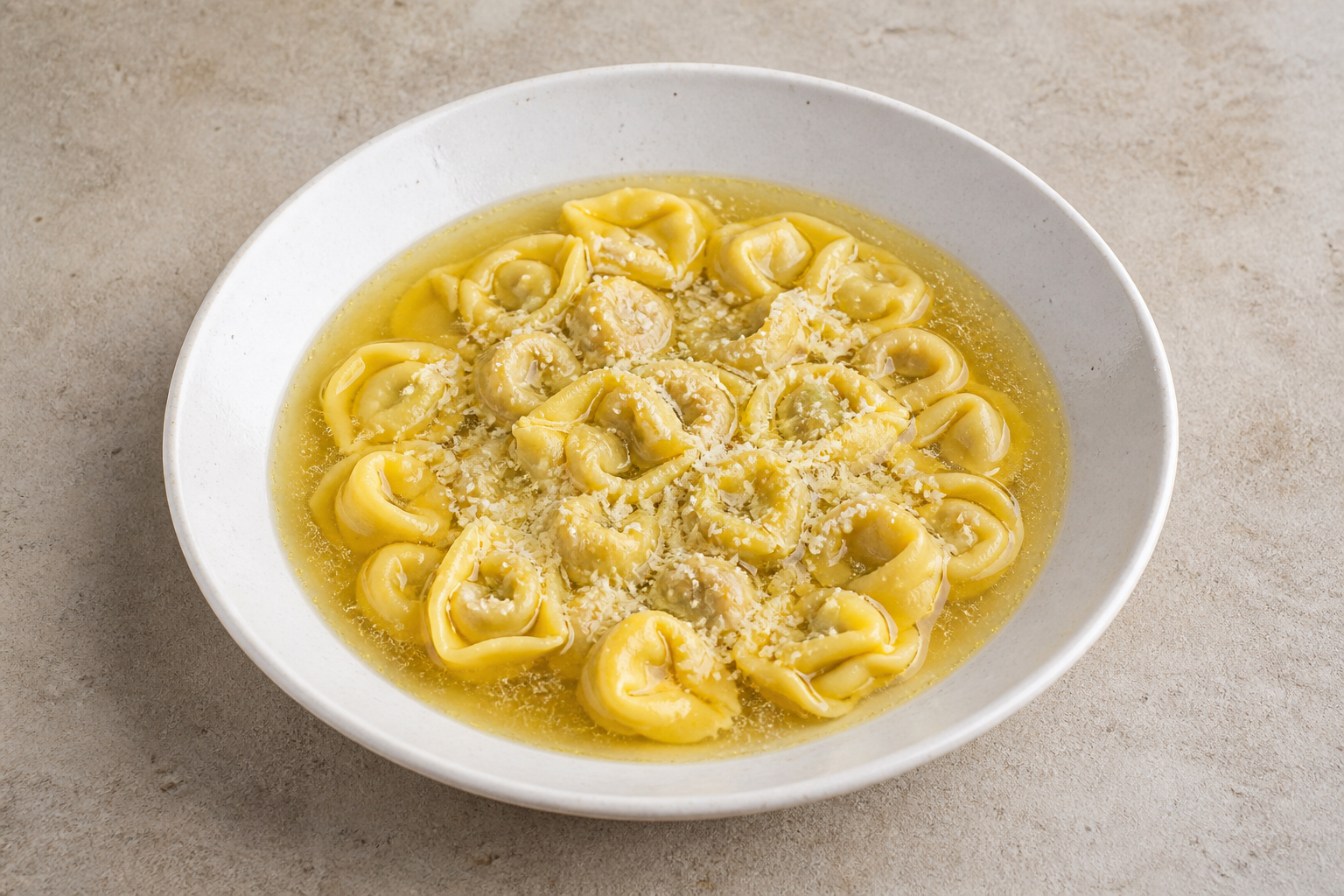 Photorealistic Tortellini in brodo P04 food image by VDAMO