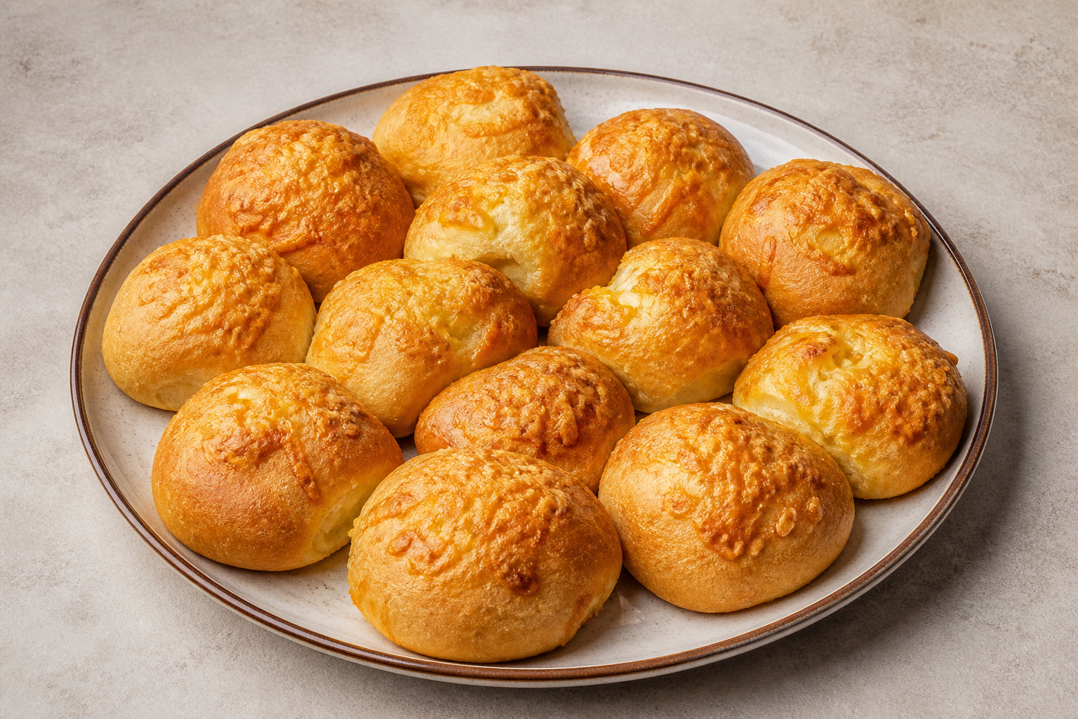 Photorealistic JM Cheese bread roll bakery P10 food image by VDAMO