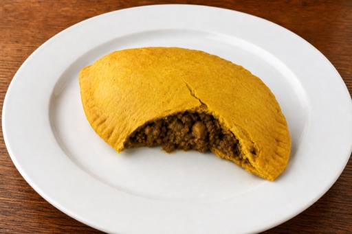 Jamaican beef patty food image by VDAMO