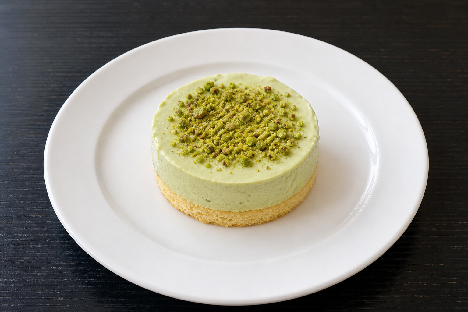 JP Pistachio dessert plate dessert P01 — Japan dish