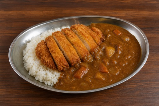 Photorealistic Chicken katsu curry P05 food image by VDAMO