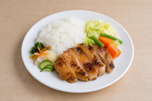 Photorealistic Japanese daily bento P01 food image by VDAMO