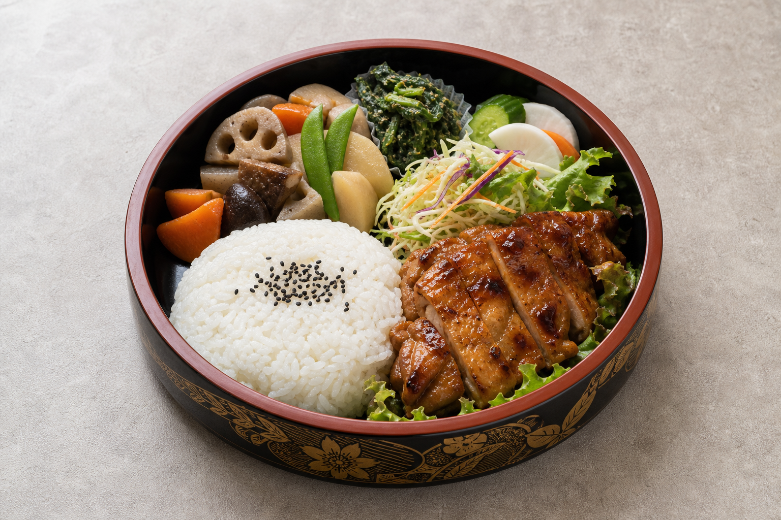 Japanese daily bento P10 — dish