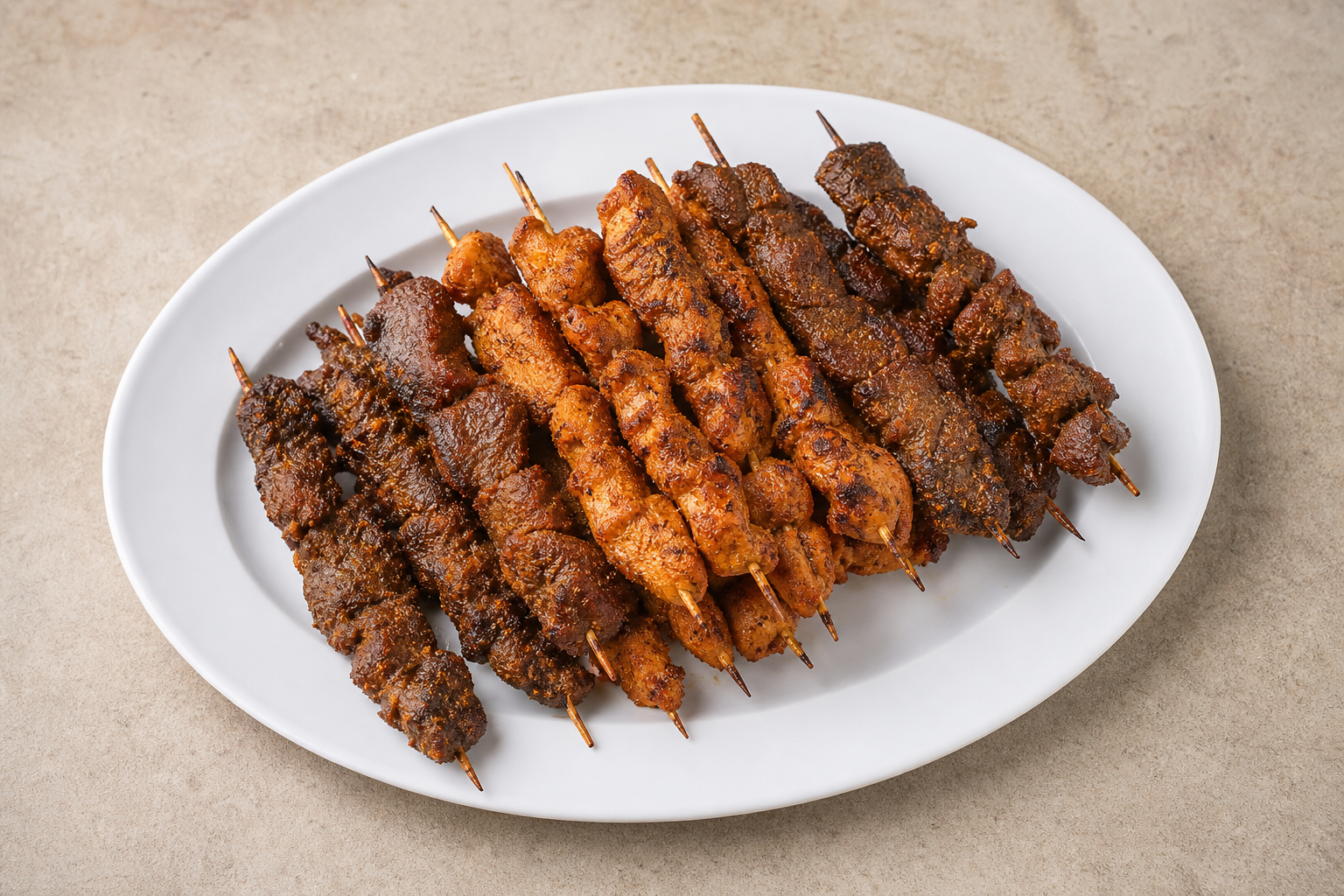 KE Grilled suya skewers african P03 — Kenya dish