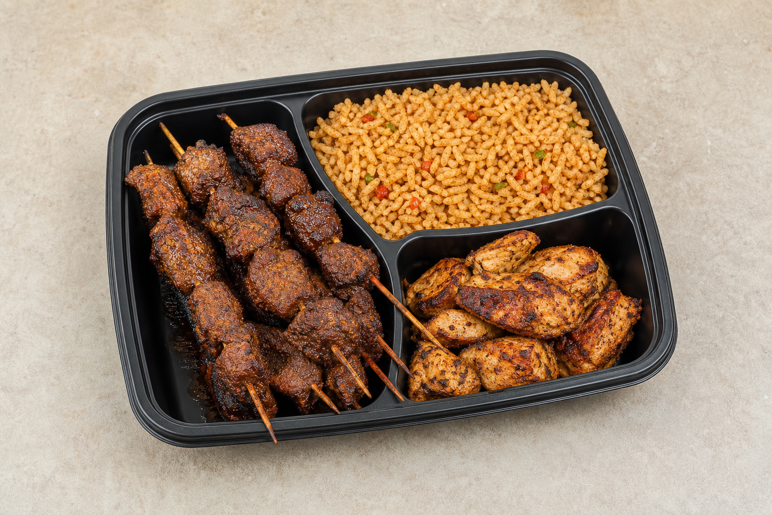 KE Grilled suya skewers african P08 — Kenya dish
