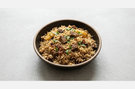 Photorealistic Pilau rice P03 food image by VDAMO