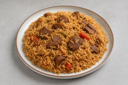 Photorealistic Pilau rice P08 food image by VDAMO