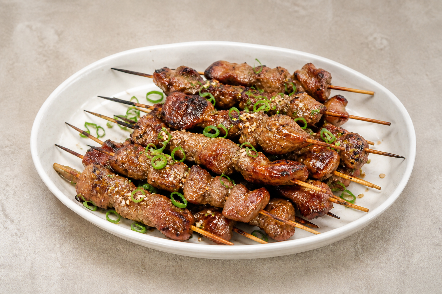 KR Charcoal lamb skewers barbecue P04 — South Korea dish