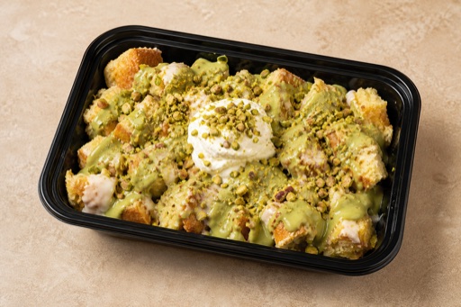 KR Pistachio dessert plate dessert P06 — South Korea dish