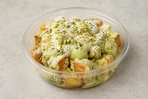 KR Pistachio dessert plate dessert P07 — South Korea dish