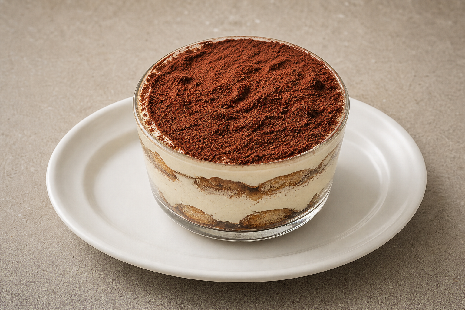 Photorealistic KR Tiramisu cup dessert P03 food image by VDAMO