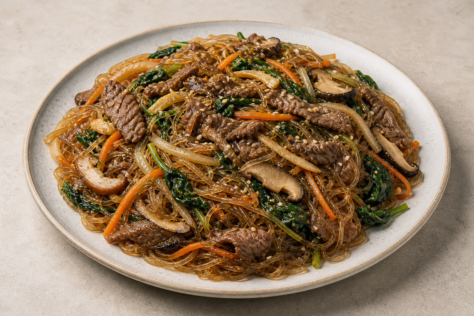 Photorealistic Japchae P10 food image by VDAMO