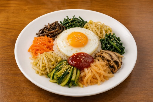 Korean bibimbap food image by VDAMO