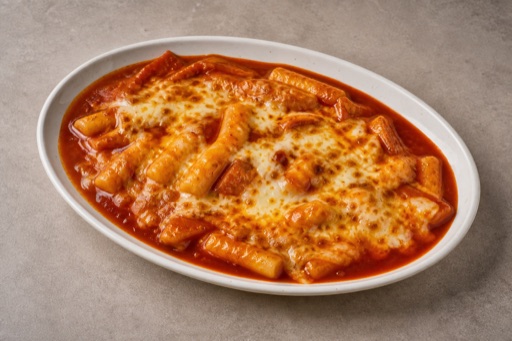 Photorealistic Cheese tteokbokki P03 food image by VDAMO