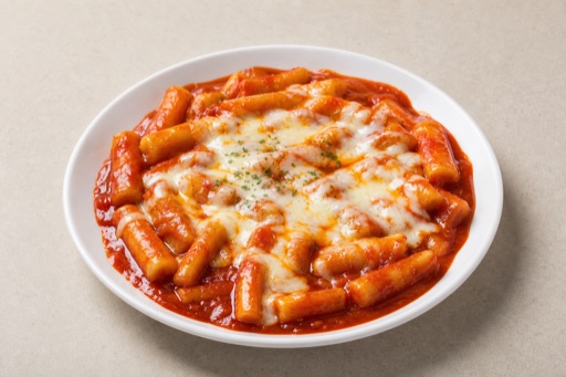 Photorealistic Cheese tteokbokki P09 food image by VDAMO