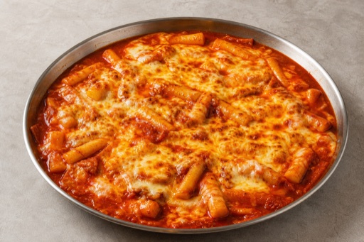 Photorealistic Cheese tteokbokki P10 food image by VDAMO