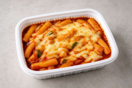 Photorealistic Cheese tteokbokki P08 food image by VDAMO
