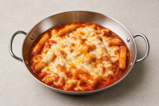 Photorealistic Cheese tteokbokki P05 food image by VDAMO