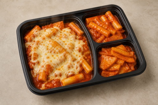 Photorealistic Cheese tteokbokki P08 food image by VDAMO