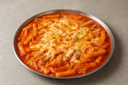 Photorealistic Cheese tteokbokki P10 food image by VDAMO