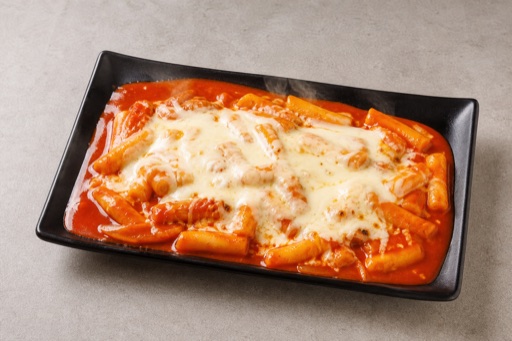 Photorealistic Cheese tteokbokki P02 food image by VDAMO
