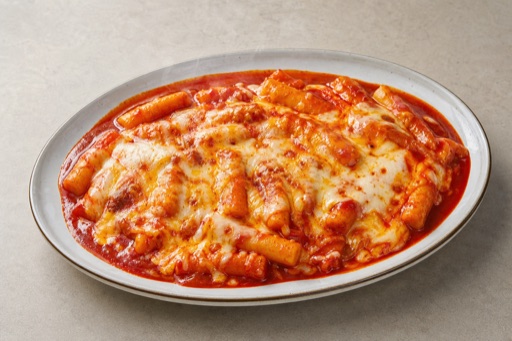 Photorealistic Cheese tteokbokki P03 food image by VDAMO