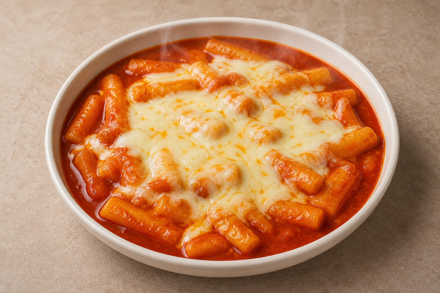 Photorealistic Cheese tteokbokki P04 food image by VDAMO