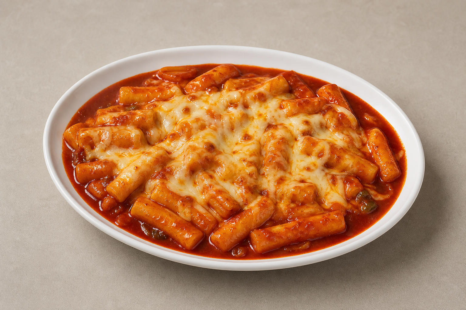 Photorealistic Cheese tteokbokki P03 food image by VDAMO