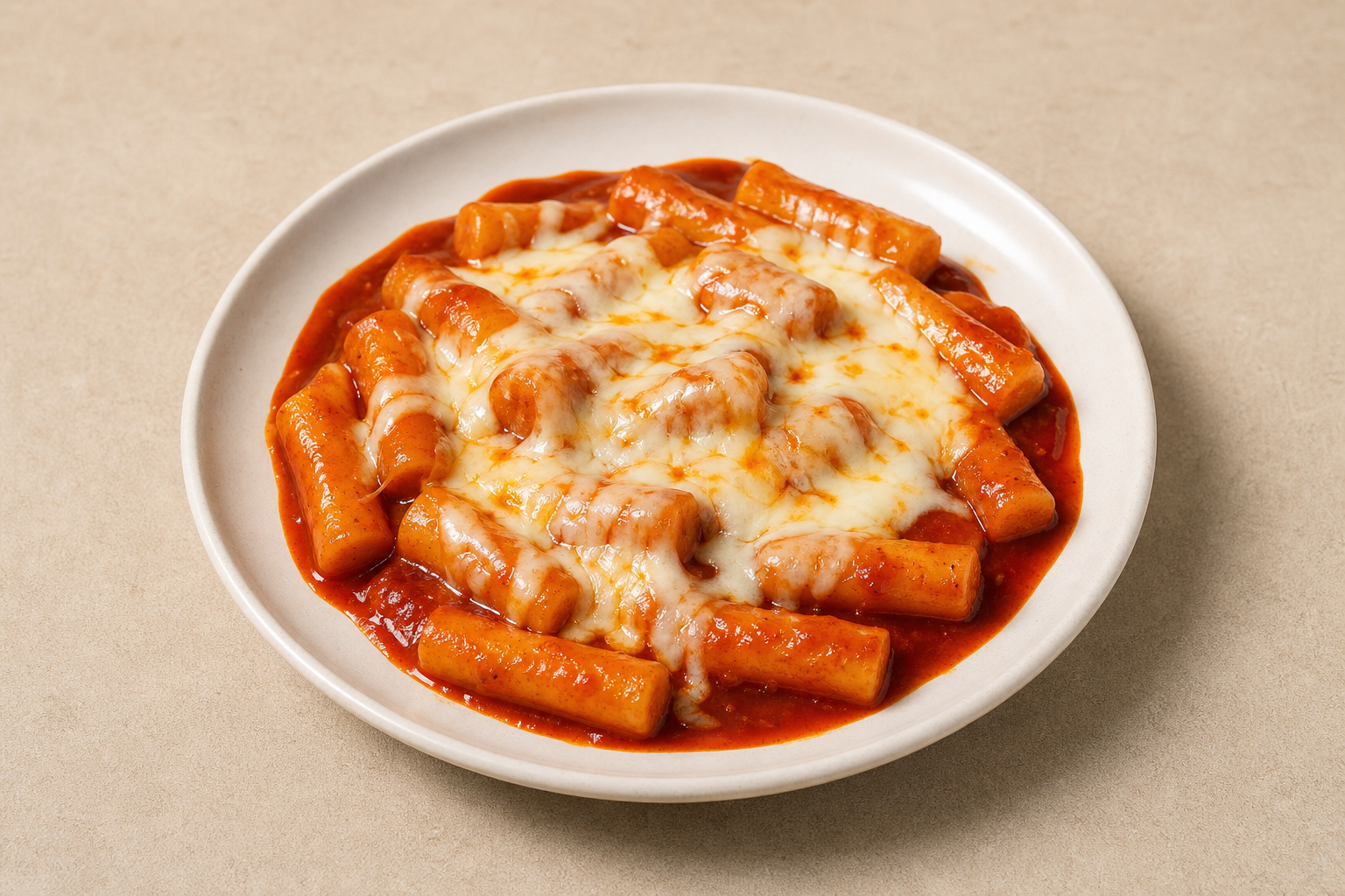Photorealistic Cheese tteokbokki P09 food image by VDAMO