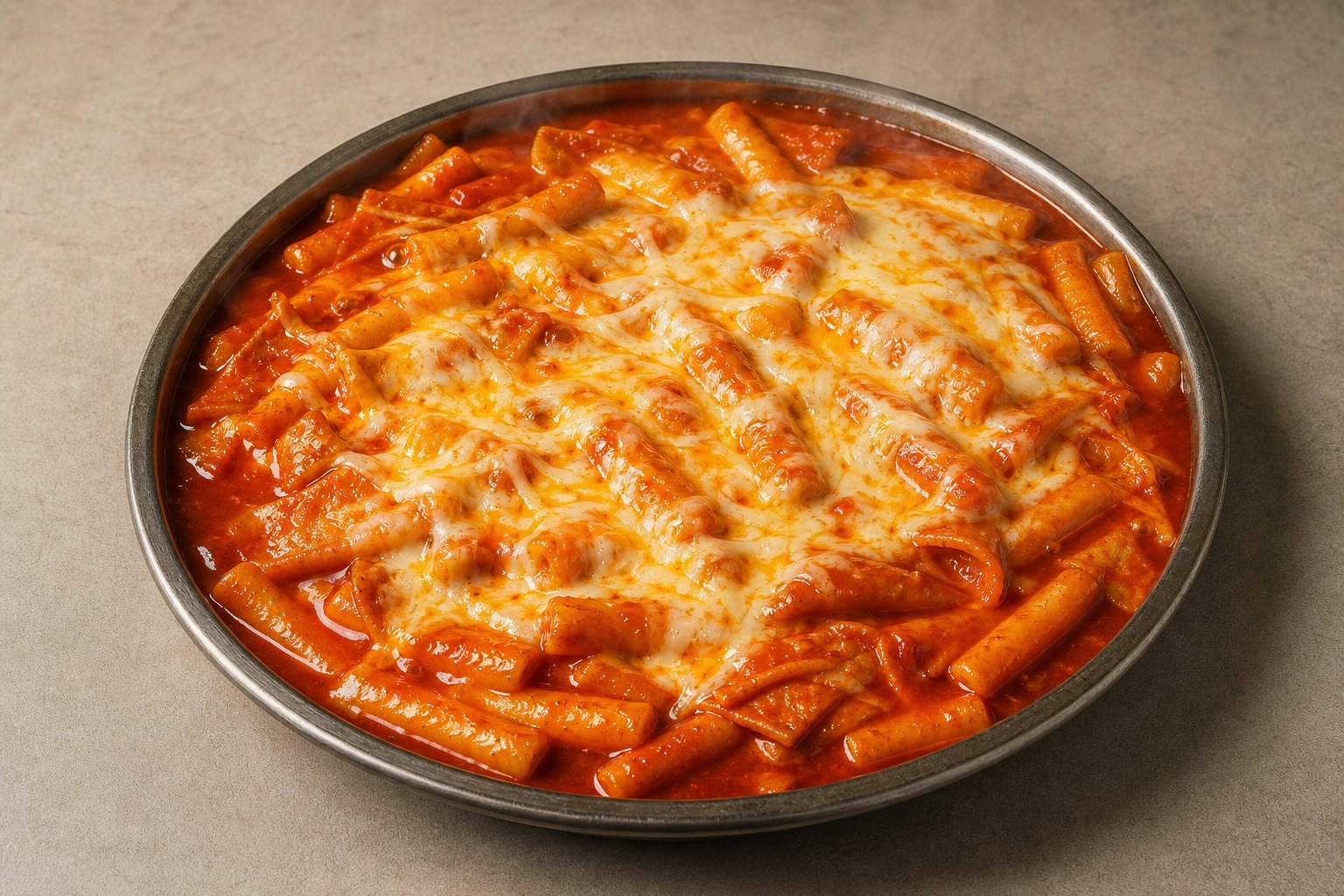 Photorealistic Cheese tteokbokki P10 food image by VDAMO