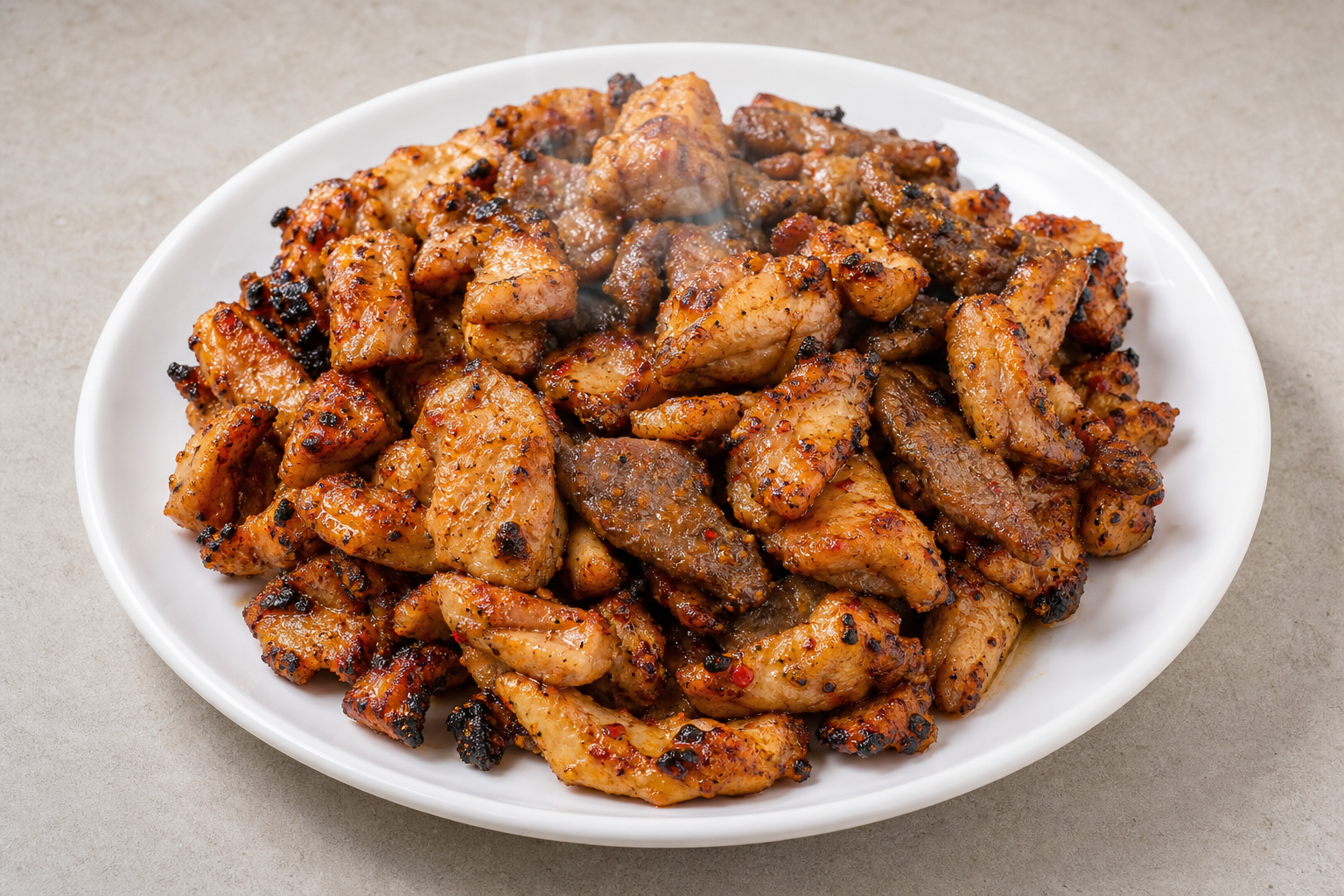 KR Grilled chicken meal street-food P01 — South Korea dish