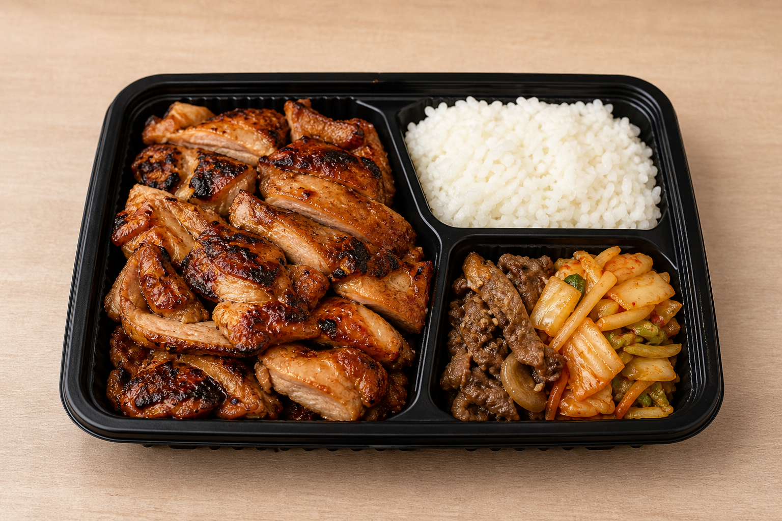 KR Grilled chicken meal street-food P08 — South Korea dish
