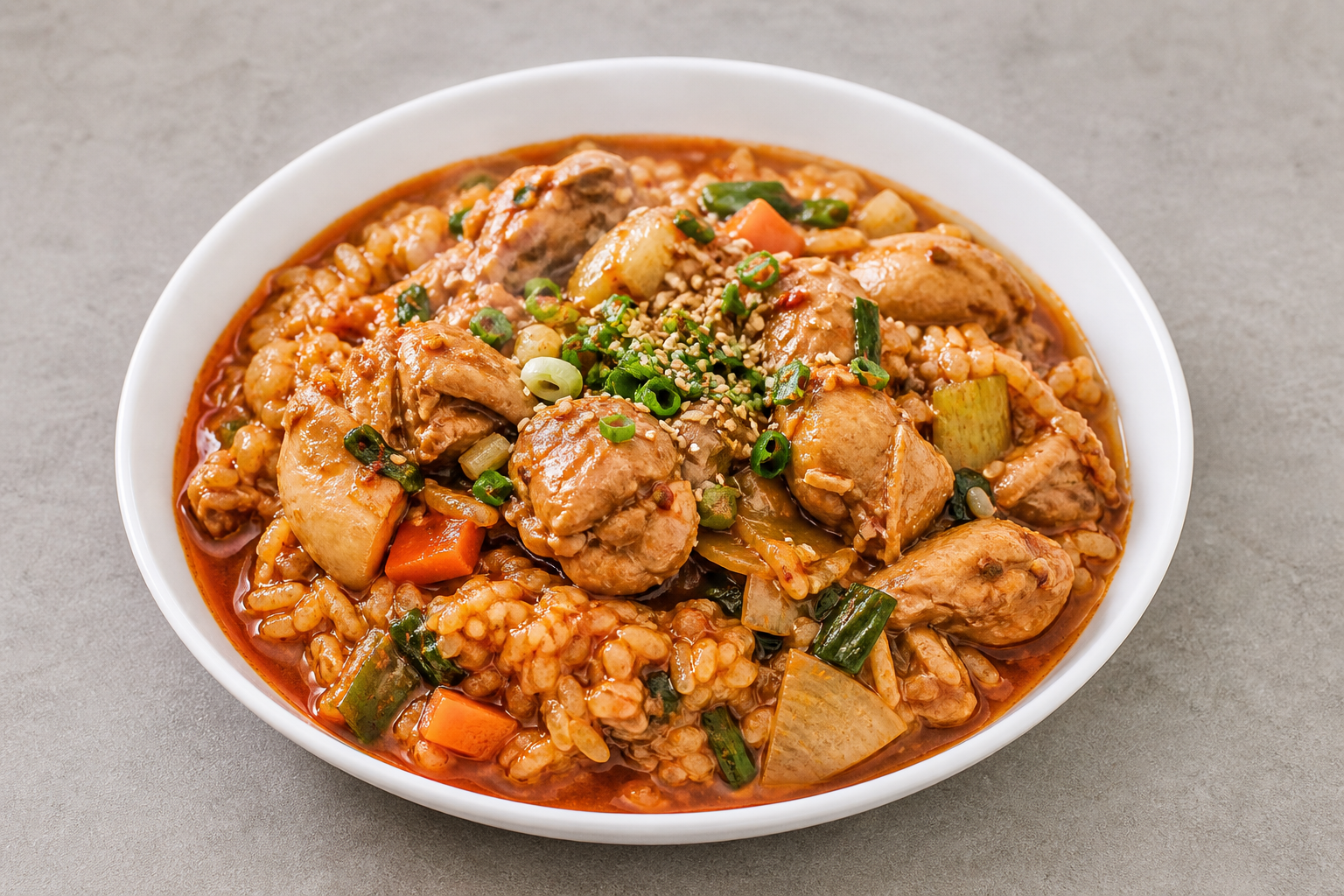 KR House soup bowl street-food P01 — South Korea dish