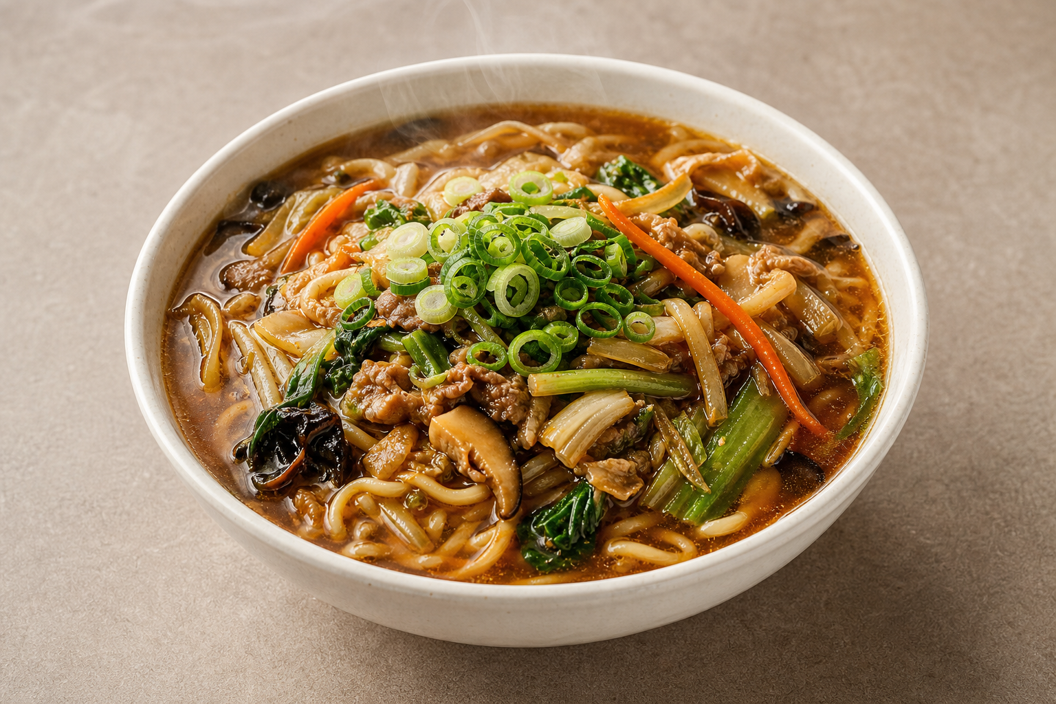 Photorealistic KR Local noodle bowl street-food P04 food image by VDAMO