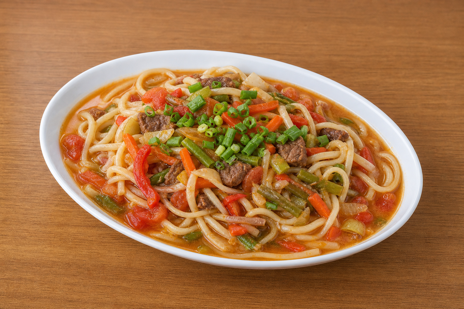KZ Lagman noodle bowl central-asian P03 — Kazakhstan dish