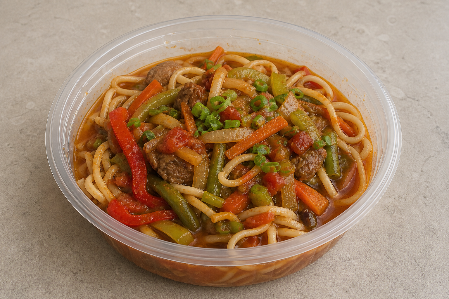 KZ Lagman noodle bowl central-asian P07 — Kazakhstan dish