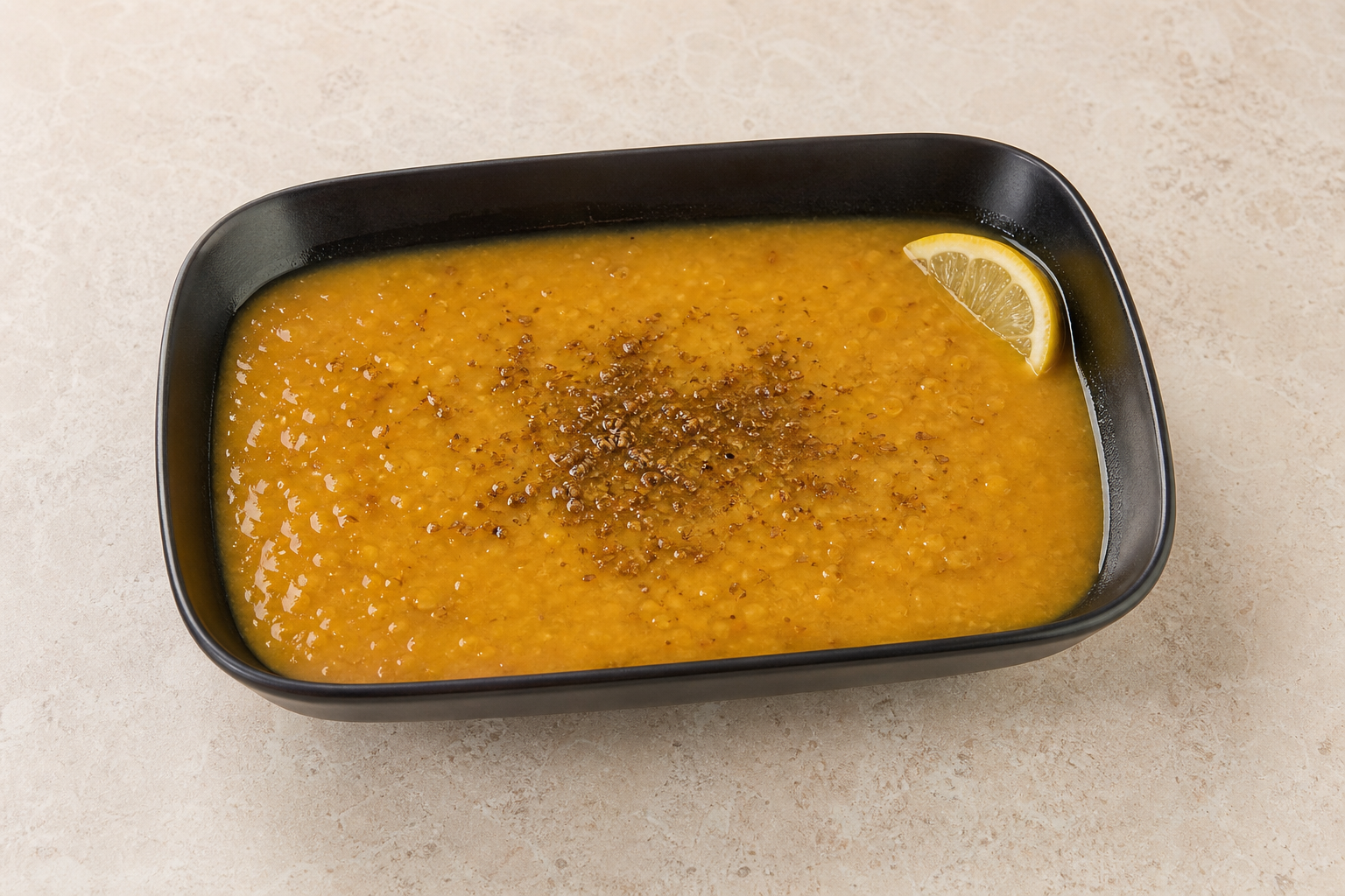 Middle Eastern lentil soup P02 — Lebanon dish