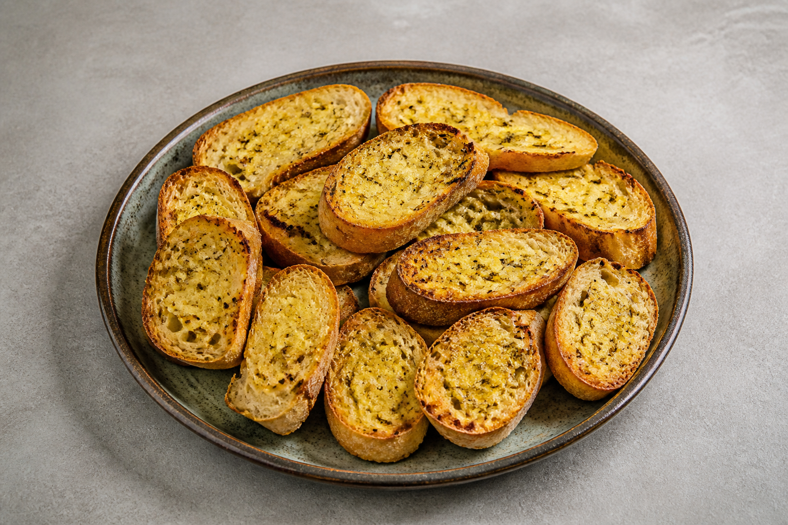 Photorealistic LT Garlic bakery toast bakery P10 food image by VDAMO