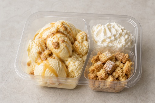 LT Ice cream sundae dessert P08 — Lithuania dish