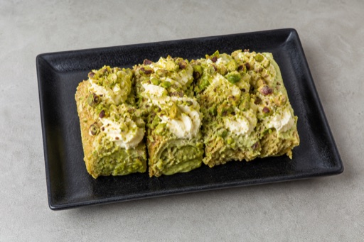 LV Pistachio dessert plate dessert P02 — Latvia dish