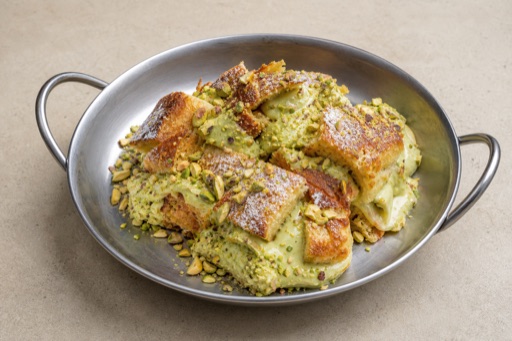 LV Pistachio dessert plate dessert P05 — Latvia dish