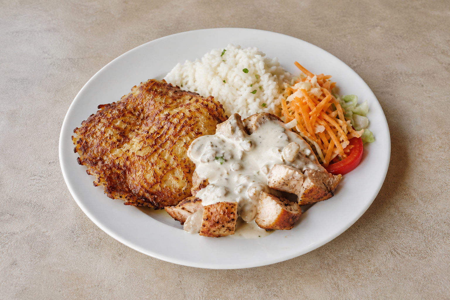 Photorealistic LV Potato pancake stack eastern-european P09 food image by VDAMO