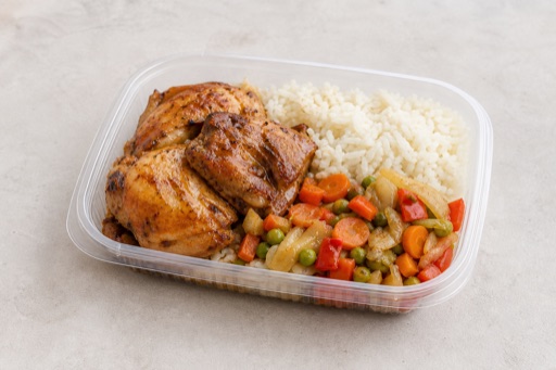 LV Roasted pork plate eastern-european P07 — Latvia dish