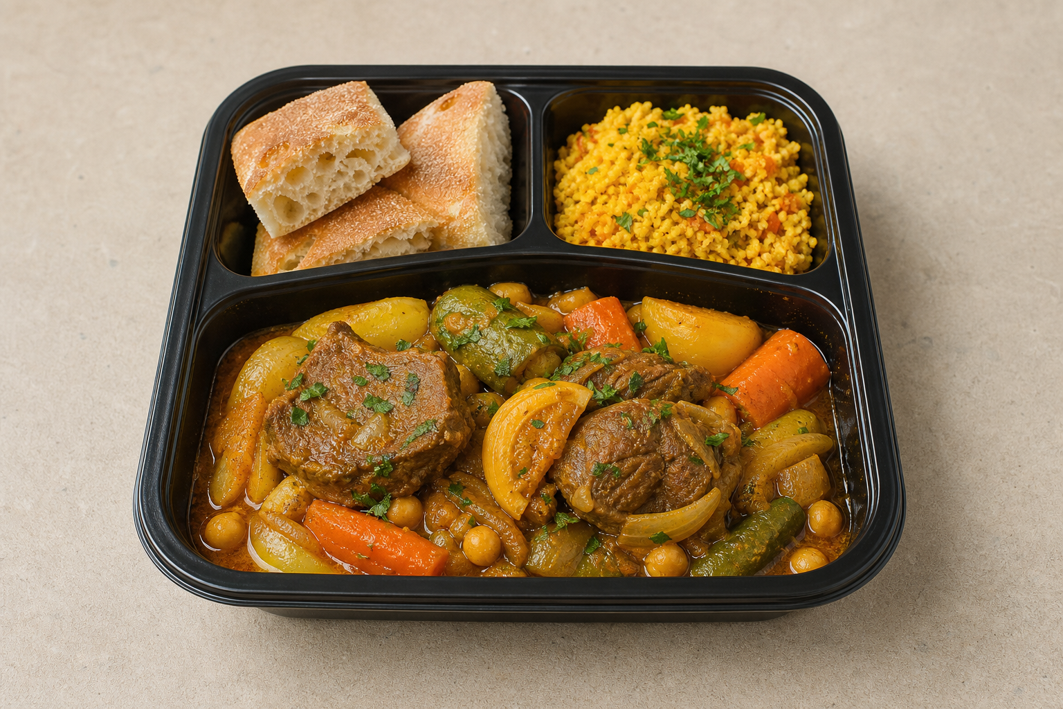Photorealistic Moroccan tagine plate P08 food image by VDAMO