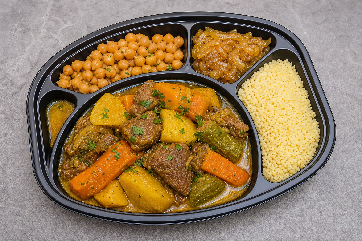 Photorealistic Moroccan tagine plate P08 food image by VDAMO