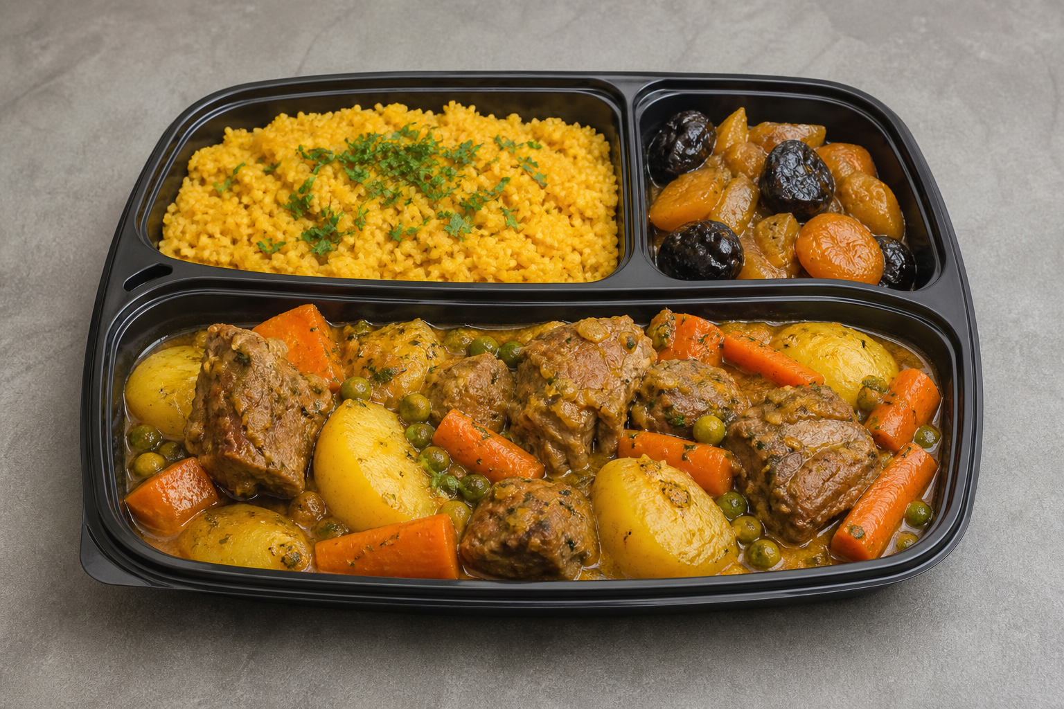 Photorealistic Moroccan tagine plate P08 food image by VDAMO